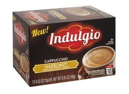 Indulgio French Vanilla Cappuccino Single Serve K-cup, 42 Count (Compatible with 2.0 Keurig Brewers) N6