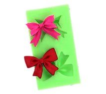 Bowknot Fondant and Gum Paste Silicone Resin Clay Molds Baking Molds Cake Decoration