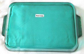 Anchor Hocking Emerald Green 3 Qt Baking Dish 9-1/2 X 13-1/2 X 2 N4
