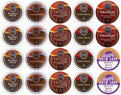20-count TULLY&rsquo;S COFFEE K-Cup Variety Sampler Pack, Single-Serve Cups for Keurig Brewers