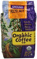 The Organic Coffee Co. Ground, Hazelnut, 12 Ounce (Pack of 3) N2