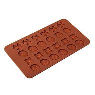 Carving Flower Silicone Cake Decorating Mold Chocolate Soap Mold N4