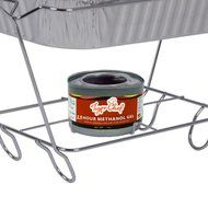 Tiger Chef Gel Fuel 7 oz Can - Methanol Chafing Fuel Gel Cans Cooking Fuel Cans burns 2.5 hours (12, Gel Fuel... N2