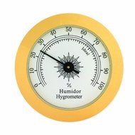 Analog Hygrometer- Gold