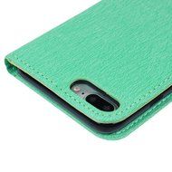 iPhone 7 Plus Case (5.5 inch) - Flip Folio Wallet Stand Case Embossed Cirrus PU Leather Case Shockproof Soft TPU... N31