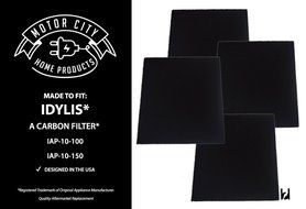 Idylis A Compatible Carbon Filter, Motor City Home Products Brand Replacement (1) N3