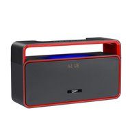 Musky Subwoofer Bluetooth Speaker with Handle DY-25, Portable Audio Player, 10W Output RMS, Clock Alarm Radio... N4