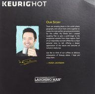 Laughing Man 184 Duane St. Blend Coffee Keurig K-Cups, 16 Count N5