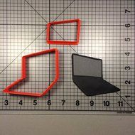 Laptop 101 Cookie Cutter Set (5.5 inches)