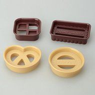 Great Value 4 Pcs Baking Tools Classical Plastic Cookies Mold Coffee