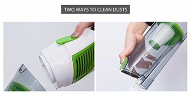Ultra Quiet Mini Rod Vacuum Cleaner - Dust Collector, Home Aspirator, Portable &amp; Powerful N8