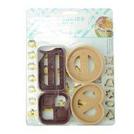 Great Value 4 Pcs Baking Tools Classical Plastic Cookies Mold Coffee N2