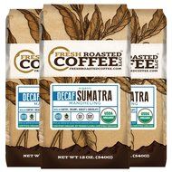 Sumatra Decaf Organic Fair Trade Coffee, Whole Bean, Mountain Water Processed Decaf Coffee, Fresh Roasted Coffee... N2