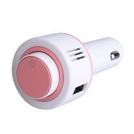 ATD Purifying Air Anion Oxygen Bar Portable Car Charging Bluetooth Earphone Humidifier(Pink) N4