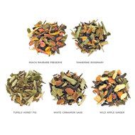 Tea Forte GARDEN HARVEST WHITE Single Steeps Organic White Tea Loose Leaf Tea Sampler, 15 Single Serve Pouches... N6