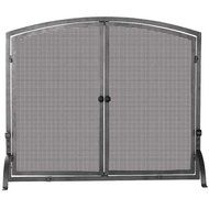 Woodeze 5US-1146 Medium Single Panel Olde World Iron Scre