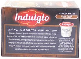 Indulgio French Vanilla Cappuccino Single Serve K-cup, 42 Count (Compatible with 2.0 Keurig Brewers) N19