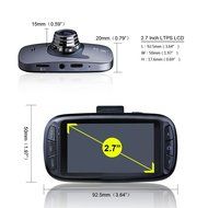 KEHAN KH819-A5R 2.7" Full HD 1920x1080 Car DVR ARS30 Chipset AR0330 Image Serson with Night Vision Motion Detection