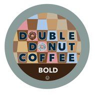 Double Donut Bold Blend Coffee, in Recyclable Single Serve Cups for Keurig K-Cup Brewers, 24 Count