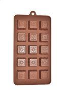NY Cake Snowflake Silicone Chocolate Mold, 15 Cavities