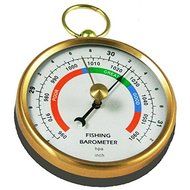 Ambient Weather DHR70B-BRASS Handheld Fishing Barometer