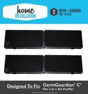 GermGuardian C Pet, FLT5250PT, 3-in-1 Air Cleaning System 5000 Model Series Comparable Purifier Filter. A Home...