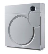 Sunpentown Home Living Room Appliance HEPA Air Purifier With Ion Flow Technology in White