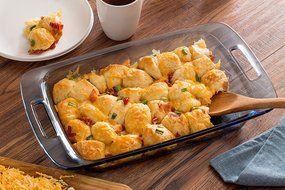 Pyrex Atlantic 4 Piece Value Pack Bakeware Set, Blue/Clear N5