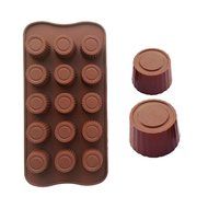 Circular Bottle Caps Shape Chocolate Silicone Mold Baking Cake Decoration Mould