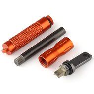 Geekercity&reg; Fire starter - EDC Waterproof Alloy Fire starter Survival Camp Magnesium flint Stone CNC Gear Pocket... N4