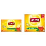 Lipton Black Tea Bags, Decaffeinated 50 Count N4
