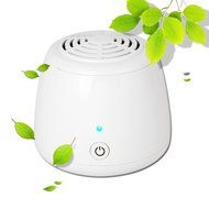 KWO White Mini Air Purifier Ozone Lonizer USB Air Freshener Remove Cigarette Smoke Odor Smell,Bacteria Mini Air... N6