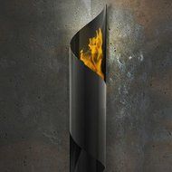 Decorpro D13300 Nuvo Wall Mounted Bio Ethanol Fireplace