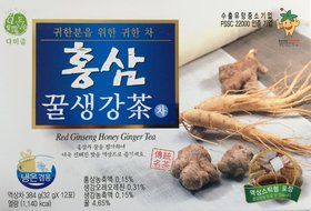 Red Ginseng Honey Ginger Tea 32g X 12T
