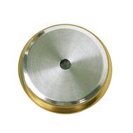 Golden Round Thermometer and Hygrometer for Guitar Violin Case N2