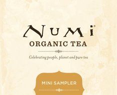 Numi Organic Tea Mini Sampler Variety Pack, Assorted Tea Bags of Traditional Organic Blends. Black Tea, Green... N2