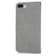 iPhone 7 Plus Case (5.5 inch) - Flip Folio Wallet Stand Case Embossed Cirrus PU Leather Case Shockproof Soft TPU... N45