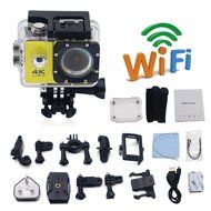 Ultra 4K HD 1080P 98-Feet(30-meter) Waterproof WiFi DVR DV Action Sports Camera Video Camcorder