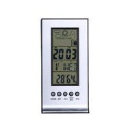Alarm Clock Forecast Calendar Barometer Hygrometer Wireless Weather Station Multi-function Electronic Temperature... N3