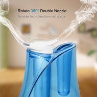 Amir 2.8L Cool Mist Humidifier, Advanced Ultrasonic Humidifier, Aroma Oil Diffuser, Best Air Humidifier with Color...