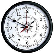 Trintec Atlantic Time and Tide Clock - 10-Inch - White Dial