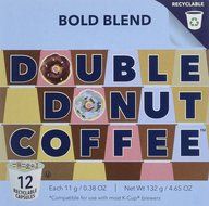 Double Donut Bold Blend Coffee, in Recyclable Single Serve Cups for Keurig K-Cup Brewers, 24 Count N3