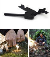 Cevinee&trade; 10,000 Strikes 5 in 1 Thicker-version Survival Firesteel Magnesium Rod Fire Starter Kits with Emergency...