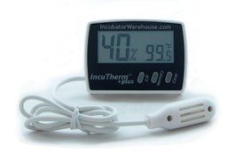 Digital Thermometer Hygrometer w Min/Max Memory &amp; Remote Probe