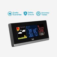 FanJu FJ3368 Color Digital Wireless Weather Forecast Station with USB Chargers Function and Temperature, Humidity...