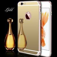 iPhone 7 Plus Glass Mirror Silver Case-Auroralove Luxury Bling Diamond Makeup Case Soft Slim Glass Mirror Case... N15