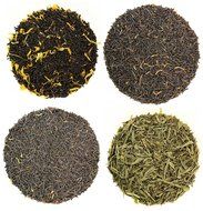 Loose Leaf Decaffeinated Tea Sampler, 4 Decaffeinated Black,Green, and Flavored Teas w/ Decaf Earl Grey, Decaf...