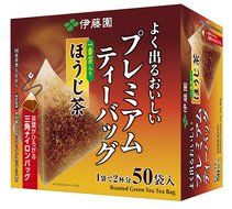 Itoen Hojicha (Roasted Green Tea) Premium bag Pack of 50
