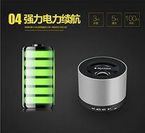 New N9 Mini Portable Bluetooth Speaker V3.0 Used for Phones, Tablets, Game Consoles, Computer, Tf Card Reader... N11