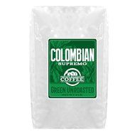 Green Unroasted Coffee, 5 Lb. Bag, Fresh Roasted Coffee LLC. (Colombian Supremo) N3